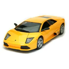 ランボルギーニ　ムルシエラゴ　ミニカー　1/18 1/18 ランボルギーニ ムルシエラゴ メタリック イエロー 黄色
