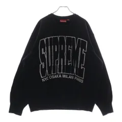 【完売品】supreme CITIES ARC LOGO CREWNECK Supreme Cities Arc Crewneck (FW21) - $158