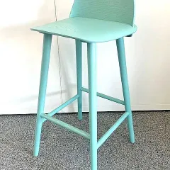 【美品】【東京都限定送料2200円も可】Muuto　ムート　ナードバースツール　ペトロリアム　カウンターチェア　バーチェア　スツール　ハイチェア　木製チェア　デヴィッド・ゲッケラー