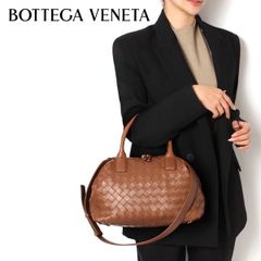 ボッテガ・ヴェネタ BOTTEGA VENETA トレチャート ボーリングバッグ【ブラウン】 753173 VCPP1 2633/l-bag