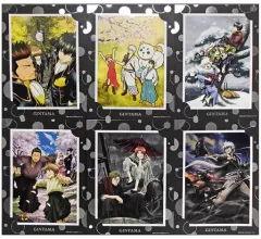 【中古】紙製品 集合 イラストポートレート6枚セットB 「銀魂 THE FINAL」