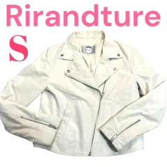☆MU⭐︎様リランドナチュール　Rirandture ライダースジャケット S ホワイト