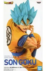 【中古】フィギュア SSGSS孫悟空 「ドラゴンボール超」 地球育ちのサイヤ人-超サイヤ人ゴッド超サイヤ人孫悟空- ナムコ限定