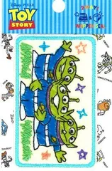 刺しゅうワッペン トイ ストーリー (エイリアン 大) D01Y1181