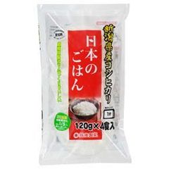 越後製菓 日本のごはん 120g×4食×12袋入×(2ケース)