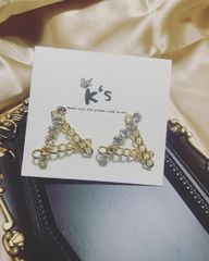 【K‘s store 2021】ピアス　925  ジルコン No.072