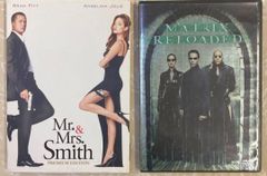 洋画DVD 2枚組2本セットMr.&Mrs.スミス、マトリックス リローデッド