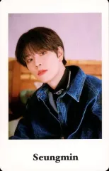 【中古】コレクションカード(男性) Stray Kids/Seungmin(スンミン)/裏面白・黒/Stray Kids POPUP STORE「THE SOUND」リリース記念グッズ フォトカードA