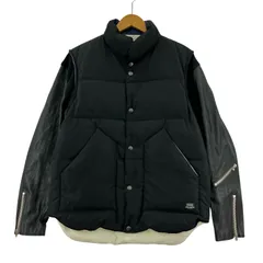 UNDERCOVERISM 袖レザーダウンジャケット UNDERCOVER - undercoverism スタッズ袖レザーダウンの通販 by