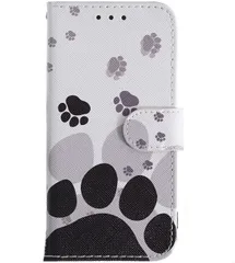 【人気商品】wbao プリント 肉球 犬 エクスペリア 猫 かわいい カバー 手帳型 ace3 ace3 SOG08 SO-53C ケース スマホケース III Ace Xperia