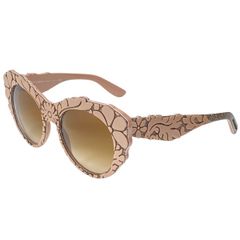 ドルチェアンドガッバーナ ドルガバ DG4267 3001/13 53□20 140 サングラス アイウェア キャットアイ  DOLCE&GABBANA