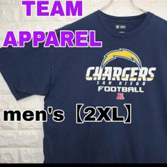 B774【TEAM APPAREL】半袖Tシャツ【メンズ2XL】ネイビー