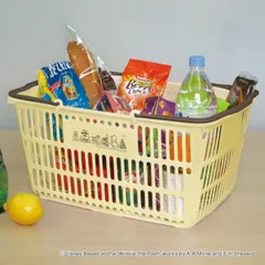 バスケット 収納 ショッピング10 ディズニー 買い物かご レジかご （ カゴ エコバッグ 買い物 かご マイバスケット くまのプーさん キャラクター レジカゴ 日本製 ショッピング ランドリー 洗濯カゴ アウトドア キャンプ おもちゃ ）
