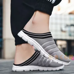 サボサンダル レディース メンズ スポーツサンダル メッシュシューズ スリッポン サボ サンダル かかとなし スニーカー 通気性 軽量 夏 夏用 サマーシューズHZQ595