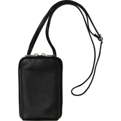 ジウディ イタリアンレザースマホショルダー ブラック 28250001 | 24-0390-017マホショルダーケース ポーチ 携帯 財布 小物入れ トラベル 旅行 お出かけ 便利 アウトドア ファッション小物 デザイン シンプル カジュアル おしゃれ ユニセ