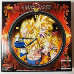 ドラゴンボールZ ジグソークロック 117ピース 時計パーツ付 美品