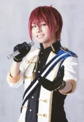 【中古】生写真(男性) 北川尚弥(朱桜司)/上半身・ユニット衣装・左向き・左手パー・キャラクターショット/舞台「あんさんぶるスターズ!エクストラ・ステージ～Judge of Knights～」トレーディングブロマイド