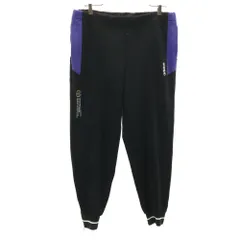 アディダス 80s デサント製 ヴィンテージ ロングジャージパンツ O ブラック adidas メンズ