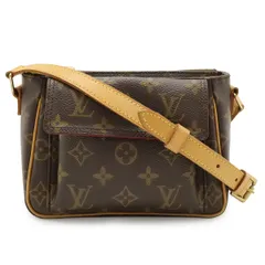 【良品／リペア】ルイヴィトン（モノグラム）ヴィヴァシテPM　リペア　茶色 LOUIS VUITTON - 【良品／リペア】ルイヴィトン（モノグラム
