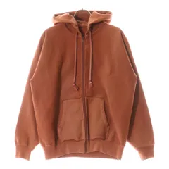 AURALEE オーラリー スーパーミルドスウェット パーカー オレンジ 5 AURALEE(オーラリー) SMOOTH SOFT SWEAT P O PARKAパーカー