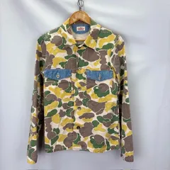 H.R.MARKET 迷彩 切替シャツジャケット　サイズ2 07030908 01 シミのサムネイル