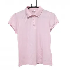 ★SALE価格★【超美品】ナイキゴルフ 半袖ポロシャツ ピンク ドット織生地 DRI-FIT レディース M ゴルフウェア NIKE