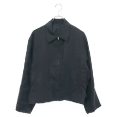 COMOLI (コモリ) 24SS カナパ ジップショートジャケット ヘンプ ジップアップジャケット Z01-01007 ブラックのサムネイル
