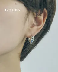 GOLDY/ゴールディ/ハート フープ ワンタッチ ピアス/アクセサリー/1240606