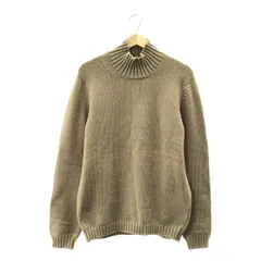 Cruciani / クルチアーニ | コットン混 ハイネック ニット | 52 | ベージュ | メンズ