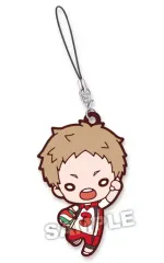 【中古】キーホルダー・マスコット(キャラクター) 夜久衛輔 「にとたん ハイキュー!! 音駒高校(ユニフォーム) ラバーマスコット」