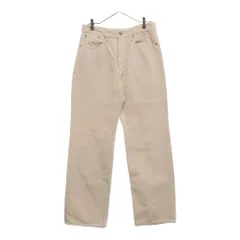 AURALEE (オーラリー) HARD TWIST DENIM 5P PANTS ハードツイスト 5ポケット デニムパンツ ホワイト A00P01DM