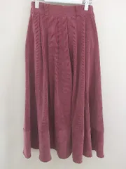 ◇ BEAMS HEART ビームス ハート ロング フレア スカート サイズS ピンク レディース  【中古】 【1206300004178】