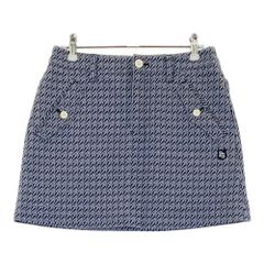 美品【パーリーゲイツ】ディズニーオズワルド総柄ストレッチスカート　サイズ00 パーリーゲイツ】ディズニーオズワルド総柄ストレッチスカート 00