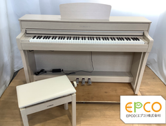 ★68282【電子ピアノ】YAMAHA　CLP735WA　20年製