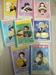 鬼滅の刃 オリジナルA5ノート&ステッカー全8種 ローソン限定