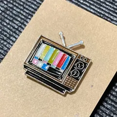 ピンバッジ テレビ 昭和 レトロ ヴィンテージ