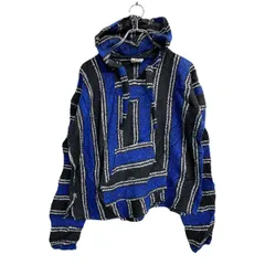 HUNT メキシカンパーカー Lサイズ ハント ブラック ブルー メキシコ製 古着卸 アメリカ仕入 t2411-3509