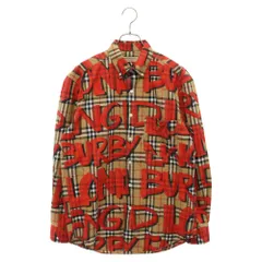 BURBERRY LONDON (バーバリーロンドン) 18AW Graffiti Print Vintage Check Shirt グラフィティプリントノヴァチェック長袖シャツ 8002928のサムネイル