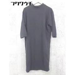 ◇ w closet ダブルクローゼット 長袖 膝下丈 ワンピース サイズF ブラック レディース 【中古】 【1101210012520】のサムネイル