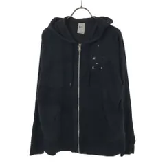 ナイキ 長袖 スウェット ジップパーカー L ブラック NIKE レディース