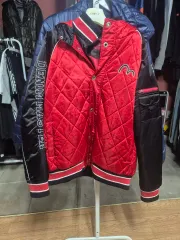 エヴィス 袖レザースタジャン CIBUFF EVISU GOLF