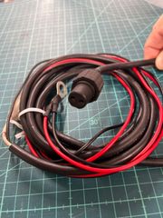 ホンデックス　　HONDEX 　魚探用　電源コード　型番DC04  2m   2A  中古