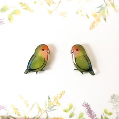 2025年最新】コザクラインコ ピアスの人気アイテム - メルカリ
