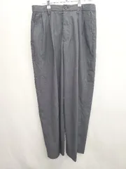 ◇ Θ ADAM ET ROPE' アダムエロペ センタープレス ワイド パンツ サイズL ブルー系 メンズ E  【1507010000208】