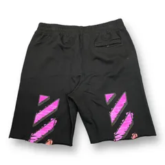 新品 OFF-WHITE 21AW OMCI006R21FLE002 MARKER SWEATSHORTS イージー スウェット ショーツ ハーフパンツ オフホワイト L  49273Aのサムネイル