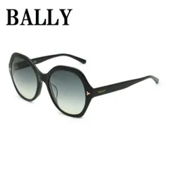 バリー BALLY BY0035-H 01B 55 サングラス アジアンフィット UVカット 紫外線カット レディース グレーイエロー ブラックのサムネイル