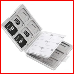 microSD12枚収納 ホワイト + SD12枚 プラスチック ケース CMC-SDCPP24WH SD メモリカードケース エレコム(ELECOM)