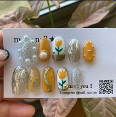 お花アシメントリー★ニュアンス