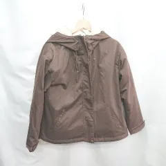 ■ ⊇ cepo セポ 取り外し可能ボアライナー付き 長袖 ブルゾン サイズL ブラウン レディース E  【1503050036894】