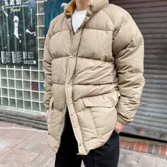 70s-80s OUTDOOR WORLD PRODUCTS ダウンジャケット Lサイズ ベージュ系 ビンテージ ダブルジップ D149-18-0001ZTW